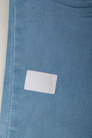 Джинсы мужские однотонные  -уценка, цвет голубой, 247R1242-1-U-15 | Зображення 5