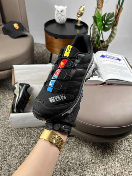 Мужские кроссовки Salomon XT-4 Carbon Black Silver весна / літо / осінь А3632 43 27.5 см | Зображення 1