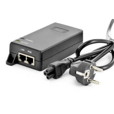 Адаптер PoE Digitus PoE+ 802.3at, 10/100/1000 Mbps, Output max. 48V, 30W (DN-95103-2) | Зображення 4