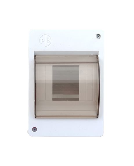 Бокс КМПн 2/4 на 4 модуля навесной прозрачная кришка Ny95000792