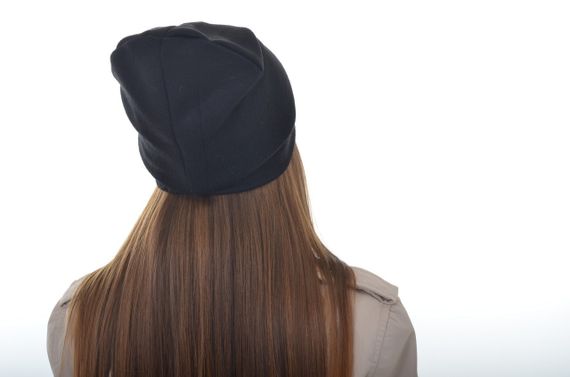 Шапка 4Profi черная ангора размер L 21248 | Зображення 3