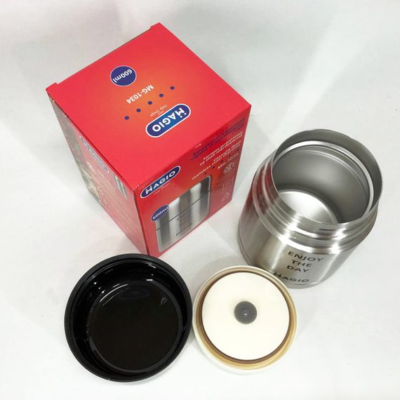 Ланч бокс для детей Magio MG-1034 600 мл, Термос для горячих блюд, Двойной термос JY-923 для еды | Зображення 4