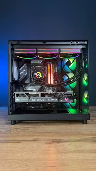 Збірка на замовлення: ігровий ПК NZXT H6 Flow Tower / AMD Ryzen 7 7800X3D (8 (16) ядер по 4,2 - 5,0 ГГц) / 32 ГБ DDR5 / 1000 ГБ SSD M.2 / nVidia GeForce RTX 5070, 12 ГБ GDDR7, 192-bit / 750 Вт | Зображення 8