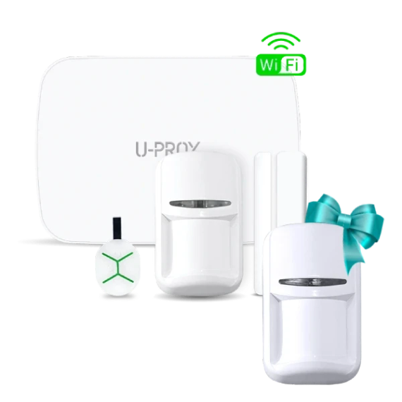 + U-Prox PIR White в подарунок Комплект U-Prox MPX L KF kit White - Охоронні ПКП