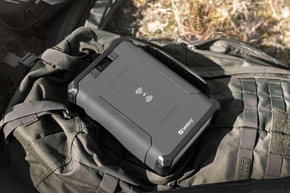 УМБ Sandberg Survivor 96000mAh DC84W PD USB-C60W Cigar Lighter 180W 2USB-A18W,Wireless LiFePo4 | Зображення 3