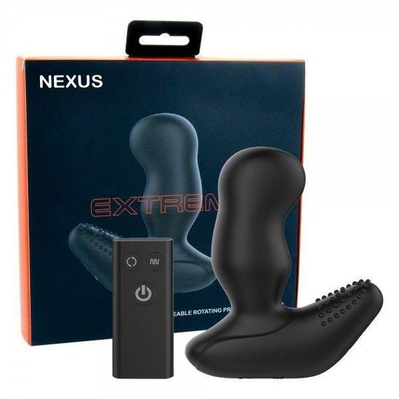 Масажер простати Nexus Revo Extreme з масажною голівкою і пультом, діаметр 5,4см | Зображення 1