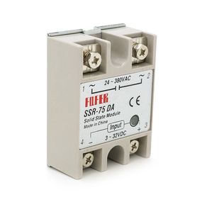 Твердотільні реле FQFER SSR-75DA 75А 24-380VAC