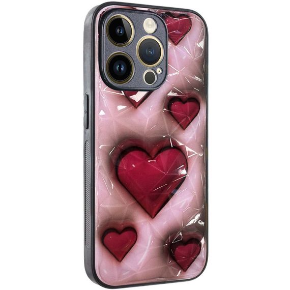 TPU+PC чохол Prisma Plushie для Apple iPhone 13 Pro (6.1") Hearts