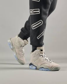Кроссовки Air Jordan Retro 6 Gray Sky 43 27