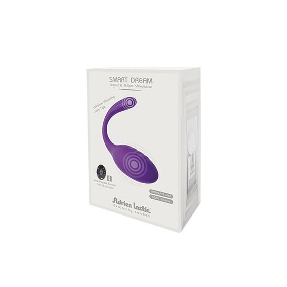 Віброяйце зі стимулятором клітора Adrien Lastic Smart Dream II з пультом LRS, можна під одяг | Зображення 4