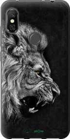 Чохол на Xiaomi Redmi Note 6 Pro Лев "1080t-1551-2448"