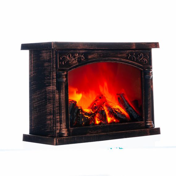 Камін-світильник декоративний з LED-підсвічуванням 12×20×27,5 (см) CR-3-3 | Зображення 1