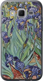 Чехол на Samsung Galaxy Core Prime VE G361H Винсент Ван Гог. Ирисы "161u-211-17620"