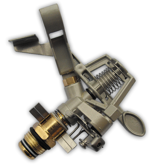 Зрошувач обертовий Bradas ECO LINE  пульсівний, із зовнішньою різьбою 1/2" / ø20,4м, металевий, AJ-TS6022