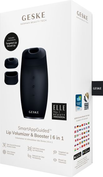 Устройство для увеличения объема губ GESKE Lip Volumizer&Booster 6в1 starlight, Черный | Зображення 7