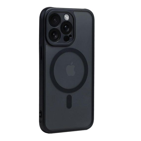 Чохол TPU+PC Anti Drop з повним захистом камери with MagSafe для iPhone 13 Pro Max Колір Чорний | Зображення 2