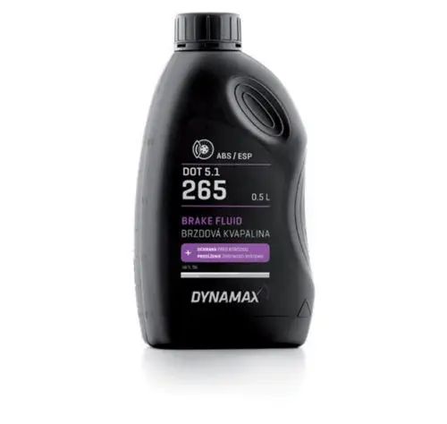 Гальмівна рідина DOT 4 DYNAMAX 265 0,5л