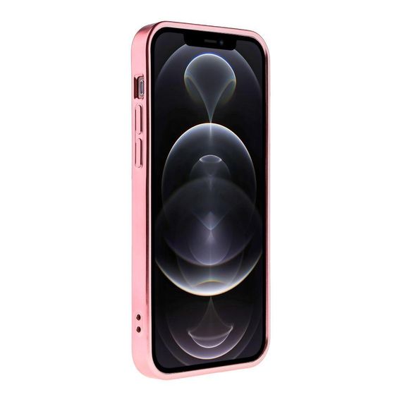 Чехол TPU Metallic Chrome з повним захистом камери with Magsafe для Iphone 12 Pro Max Цвет Titan | Зображення 7