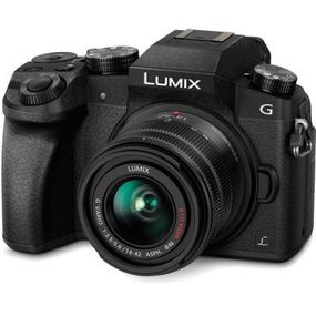Цифровий фотоапарат Panasonic DMC-G7 Kit 14-42mm Black (DMC-G7KEE-K)
