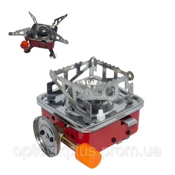 Газовий пальник (плитка) із п'єзопідпалом під цанговий балон