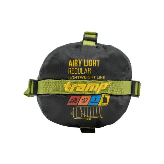Спальний мішок Tramp Airy Light ковдра лівий olive 190/80 UTRS-056 | Зображення 8