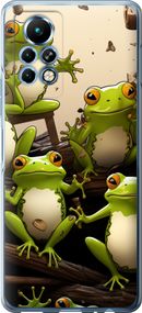 Чехол на Infinix Note 11 Pro Жабки "5656u-2865-17620"