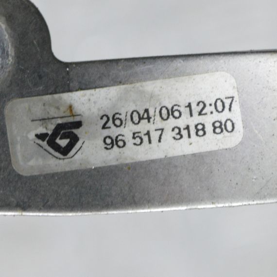 Патрубок повітря впускний  2.7 HDI Peugeot 607 трубка інтеркулера диффузор Пежо 607 9651731880 | Зображення 3