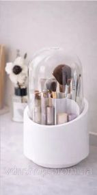 Поворотний органайзер для косметики та аксесуарів 360 Білий