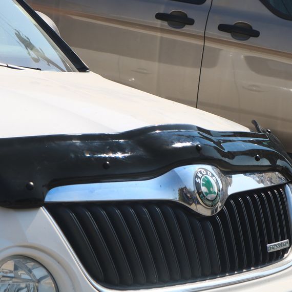 Дефлектор капота 2009-2013 (EuroCap) для Skoda Yeti | Зображення 6