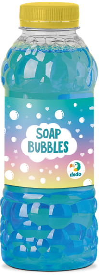Мильні бульбашки Dodo Mega Bubbles Динозаври 450 мл з тарілочкою