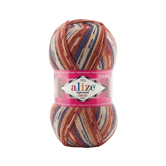 Alize Superwash Comfort Socks, 7841