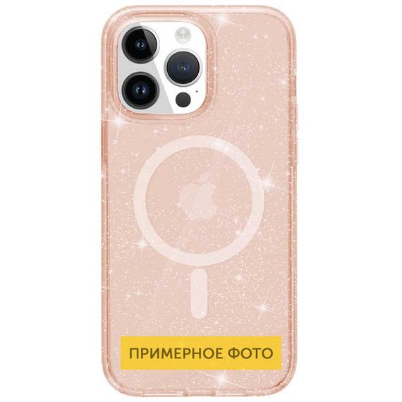 Чохол TPU Galaxy Sparkle (MagFit) для Apple iPhone 16 Pro (6.3") | Зображення 3