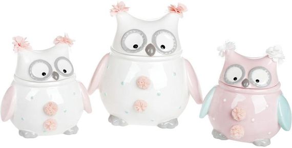 Банка "Owl Family" 800мл з керамічною кришкою | Зображення 3