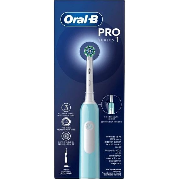 Електрична зубна щітка BRAUN Oral-B Pro Series 1 Caribbean Blue (8001090916464) | Зображення 6