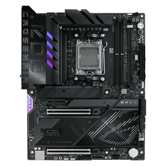 Материнcкая плата ASUS ROG CROSSHAIR X870E APEX sAM5 X870E 4xDDR5 M.2 USB Type-C WiFi BT ATX 90MB1KR0-M0EAY0