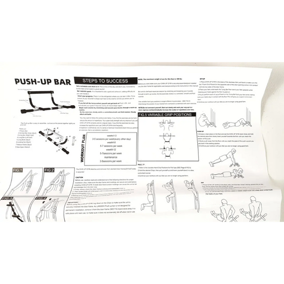 Тренажер Iron Gym для тренувань, Домашній турнік у дверний отвір    знижка | Зображення 9