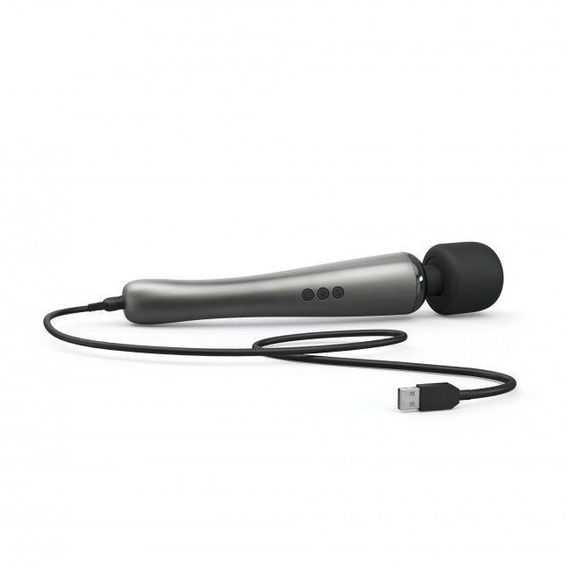 Мощный вибромассажер Dorcel Megawand Chrome Silver перезаряжаемый, 160 режимов sexstyle | Зображення 4