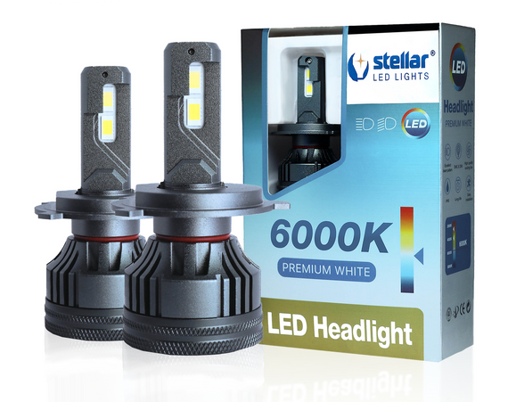 LED автолампа H4 STELLAR M65 Pro 65W 6000K 12-30V CANBUS EMC (комплект 2 шт.) | Зображення 2