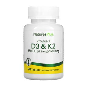 Vit D3 K2 2500 IU/120 mcg - 90 tabs