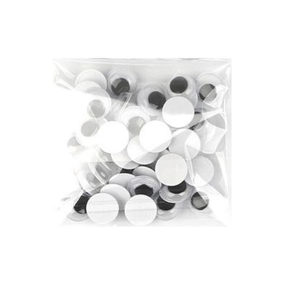 Творческий набор для аппликаций "Глаза" ЕД-529, 15 мм, 10 грамм, 67 штук