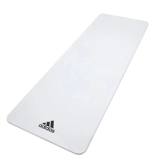 Килимок для йоги Adidas Yoga Mat білий Уні 176 х 61 х 0,8 см ADYG-10100WH | Зображення 1
