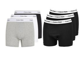Набір чоловічих анатомічних трусів боксерів подовжений фасон Calvin Klein men boxer 3 шт в наборі.