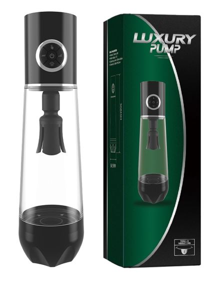 Водонепроникна, автоматична вакуумна помпа із зарядкою від USB CANWIN Luxury Pump, P460AU Sex Aura