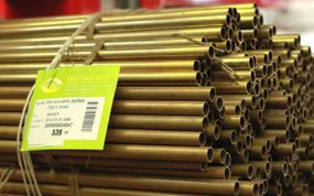 Труба латунная 22х3 мм марка Л63, Л68 ГОСТ 494-90