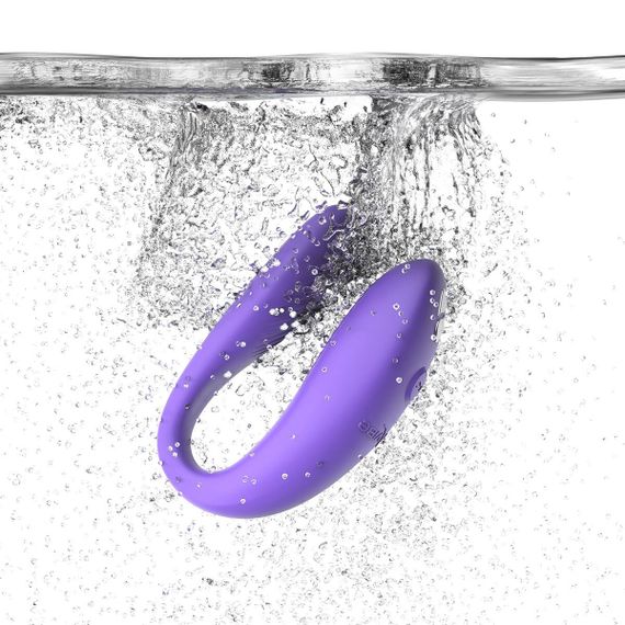 Смарт-вібратор для пар We-Vibe Sync GO Light Purple, тревел-кейс, пульт ДК | Зображення 5