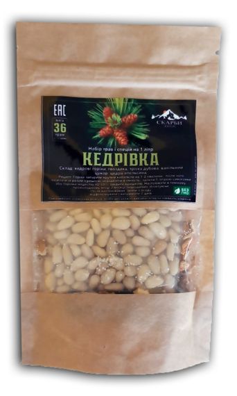 Набір спецій длянастоянки "Кедрівка" (1л, Cкарби Карпат)