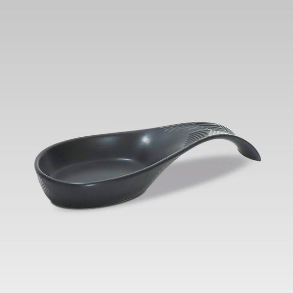 Подставка под кухонный половник керамическая Maestro MR-20003-46 Geometry Black кухонная подставка