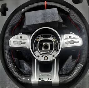 Кермо AMG-Style (для AMG, Карбон -2025 червоний) для Mercedes CL-class C216 2006-2014 рр