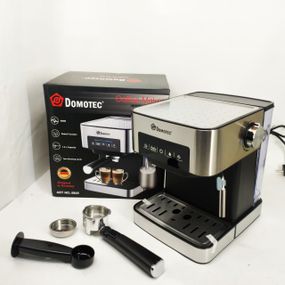 Кофемашины автоматические Domotec, Кофемашина с капучинатором и кофемолкой, Кофеварка для дома JR-57