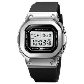 Годинник S2kmei 1796 Silver-Black